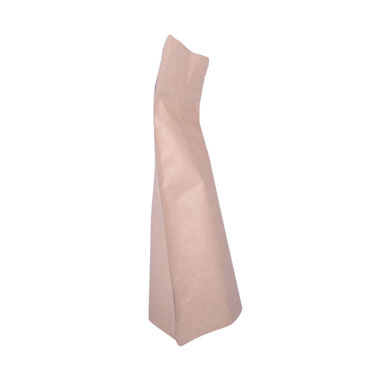 Empestage en or zip lock marron