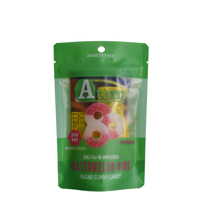 OEM en aluminium en papier d'aluminium haut de gamme numérique imprimé sachet up sachets en plastique métallisé emballage alimentaire