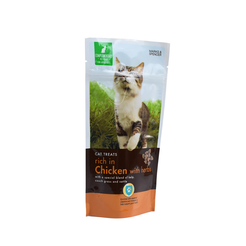 Biodégradable BioDédable Pet Food Packing Recycling Biodégradable Ziplock Sacs pour chiens d'emballage d'aliments pour chiens Sac