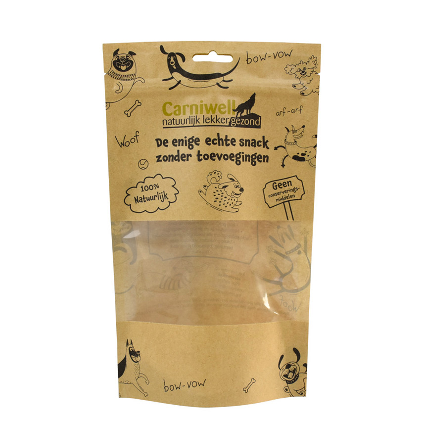 Food Ziplock Top Pet Food Socch Recycling Film compostable Film de 20 kg de nourriture pour animaux de compagnie