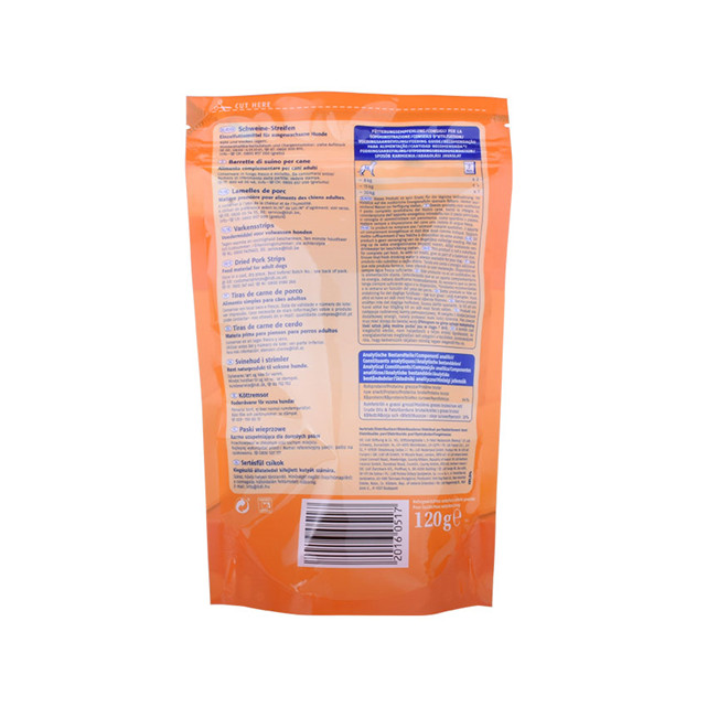 Recycler les pochettes d'aliments pour animaux de compagnie étanches