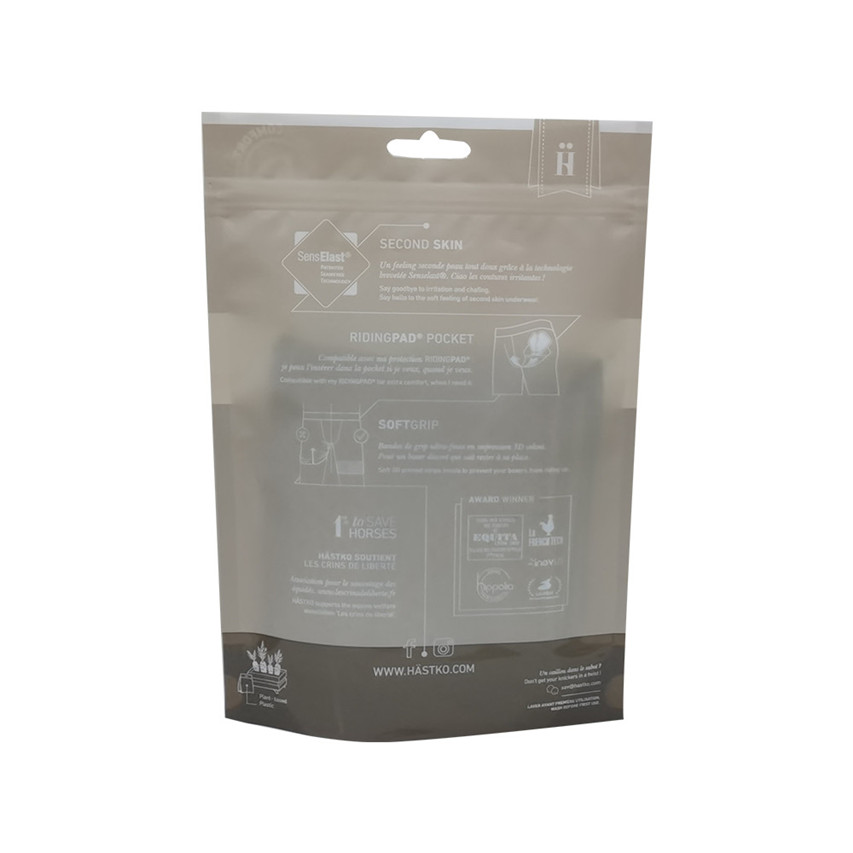 Sacs de cellophane à compostage biodégradable sur mesure Emballage de sac en t shirt