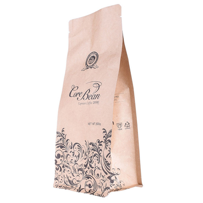 Machine d'étanchéité de la chaleur avec les sacs de café encoche de 12 oz Sacs de rangement de grains de café en gros