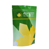 New Style Top Seal Kraft Stand Up Sachets avec fenêtre Sac de graines de linge Sac de graine de sésame