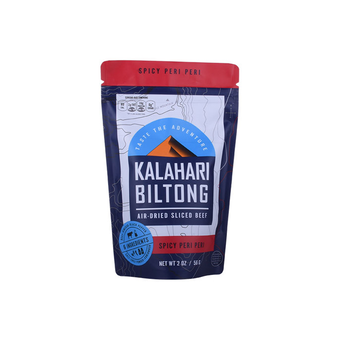 Haute qualité basée sur 100% post-consommation recyclé HDPE Standup Ziplock Bag Fustory