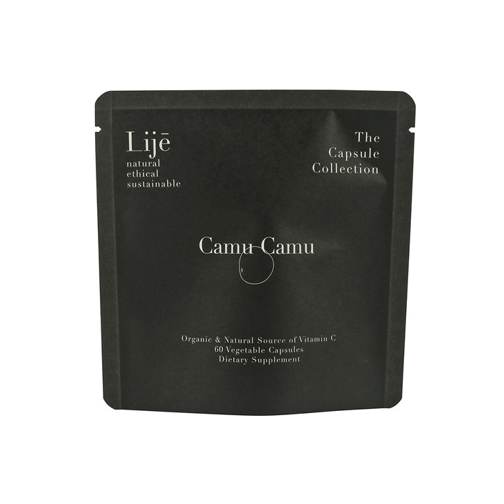 Foil de stockage doublé de protéine de vernissage personnalisée Pouche biodégradable