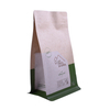 Production personnalisée de bonne qualité Foil en papier alimentaire en papier zip kraft en papier zip