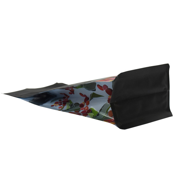 Sac en papier Kraft imprimé en gros de l'éco-aminé de l'éco avec entaille de larmes