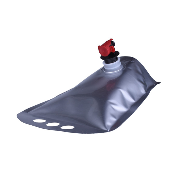 Nouveau style de qualité supérieure en aluminium en aluminium stand up wine poched