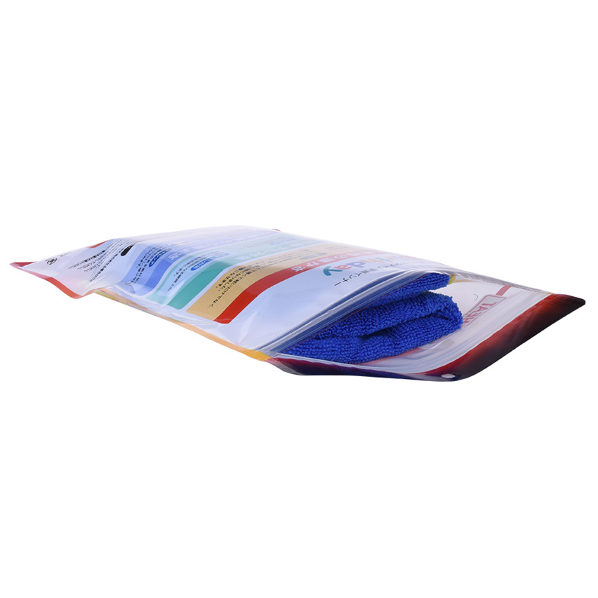 Sacs de cellophane transparent personnalisés compostables pour vêtements en gros