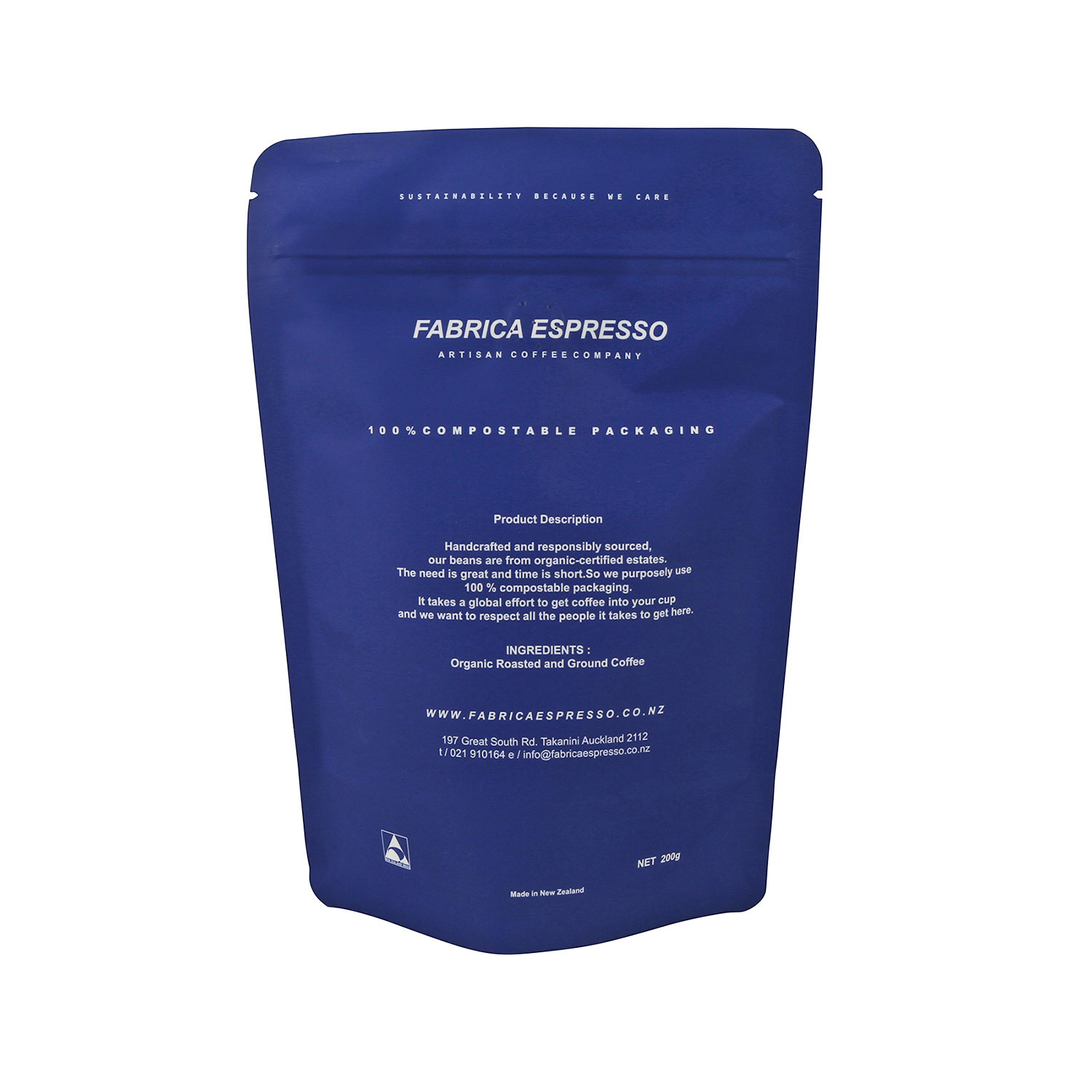 Imprimé personnalisé Matière Matière laminée Materifiée Revitable Ziplock Kraft Paper Pouch