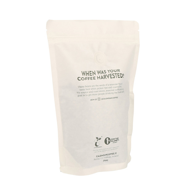 Logo personnalisé Humiture Proof Recycled Paper Stand Up Food Food Zipper Emballage