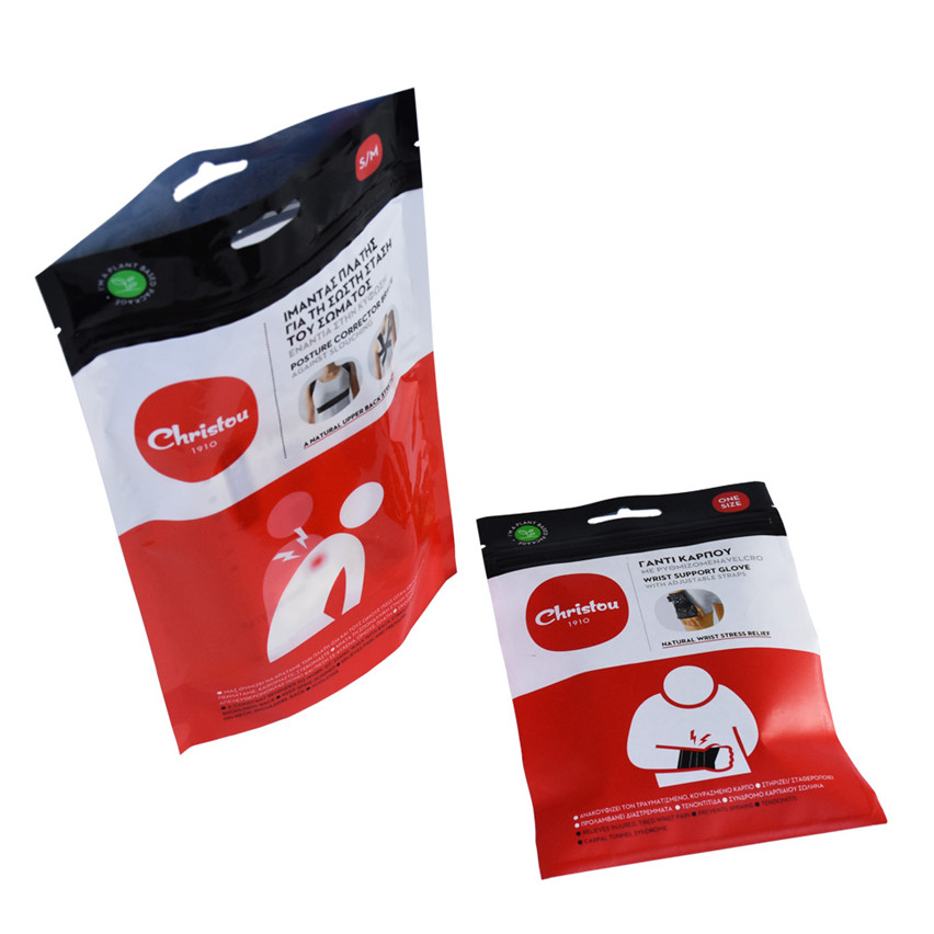 Imprimé Eco Plastic Plastic Up Up Clothing Packaging Sacs Wholesale