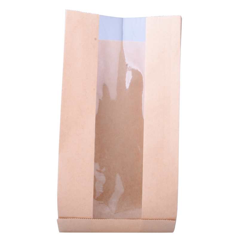 Sacs en papier Cellulophane personnalisés compostables Eco Friendly
