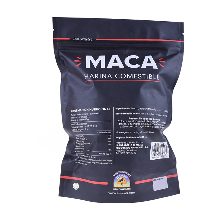 Sacs de farine colorés Ziplock alimentaire Royaume-Uni