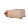 Fournisseur de sac d'emballage de grains de café en papier kraft réutilisable