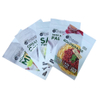 Sac d'emballage de collation de certification compostable de matériaux biodégradables