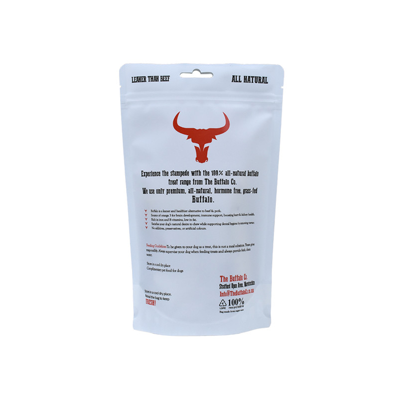 Emballage de protection durable pour les collations pour animaux de compagnie