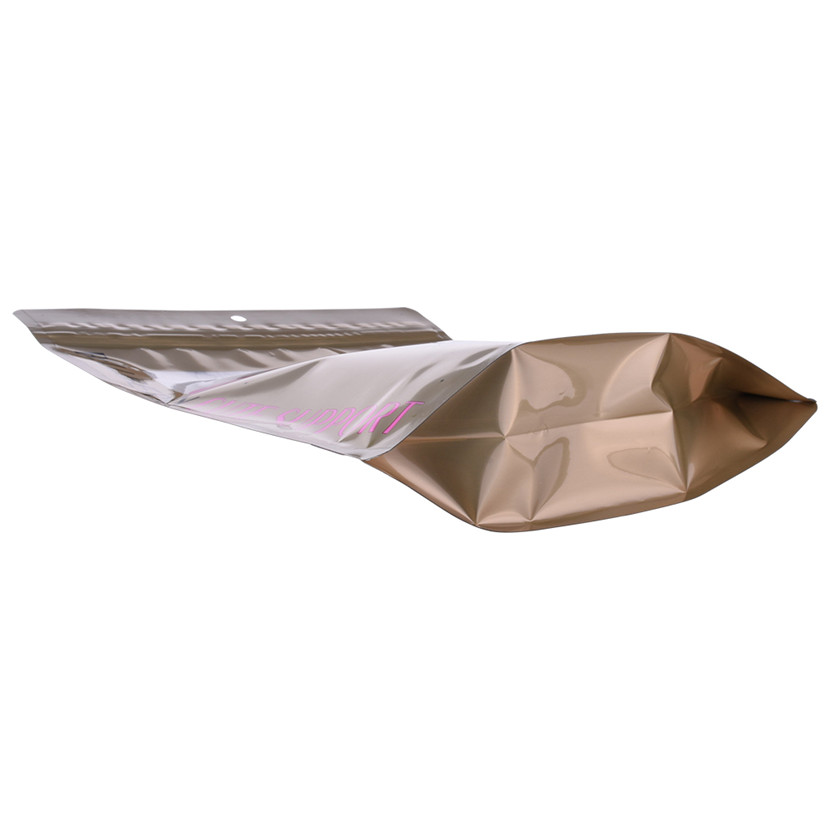 Inventaire Sacs d'emballage de t-shirt biodégradables doublés d'aluminium