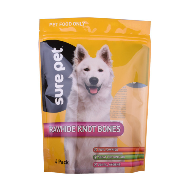 Recycler la pochette Green Plastic Pet Food Pack Up Up
