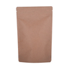 Emballage biodégradable compostable sac en papier kraft noir