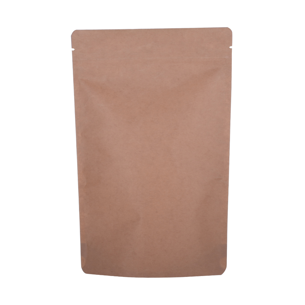 Emballage biodégradable compostable sac en papier kraft noir