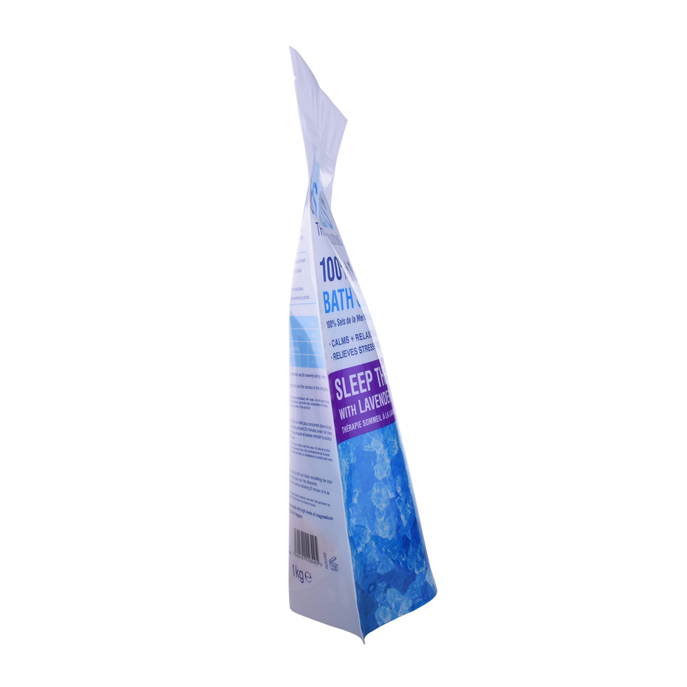 Sacs de sachets d'emballage en plastique gratuits en gros écologiques pour les sels de bain