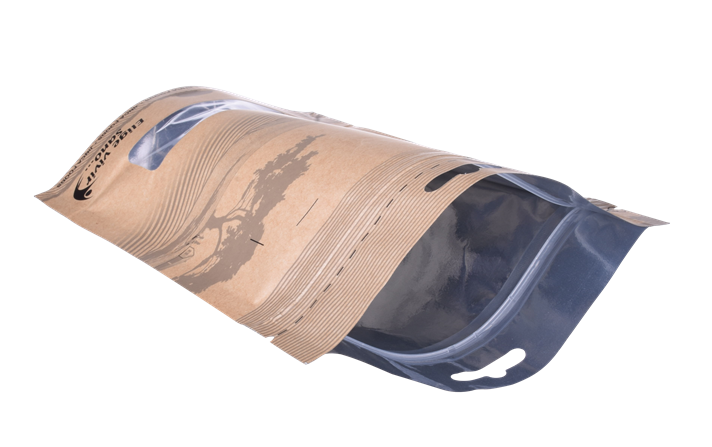 Sacs de collations de la partie finition mate du logo personnalisé