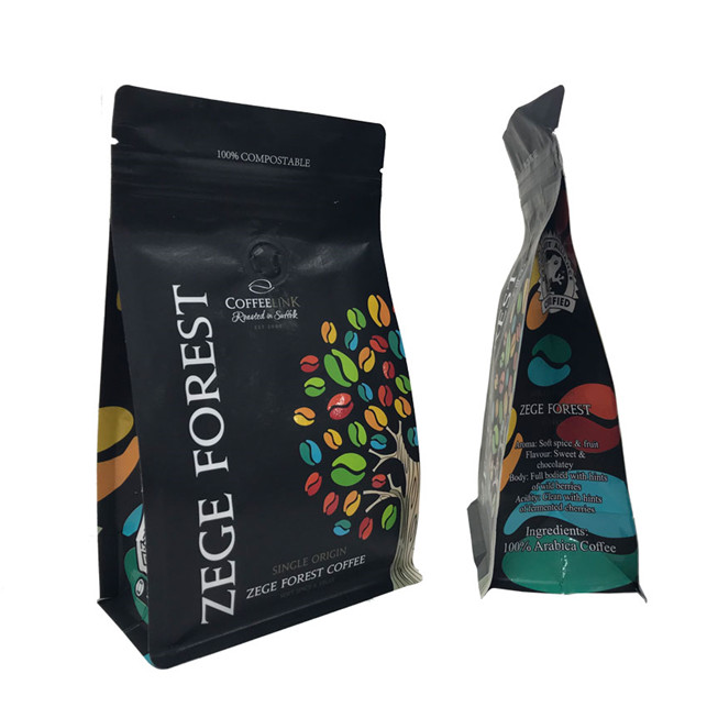 Emballage flexible Easy Tear Coffee Kraft Sachets