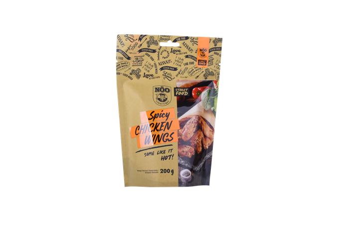 Emballage flexible des sacs de rangement des aliments commerciaux