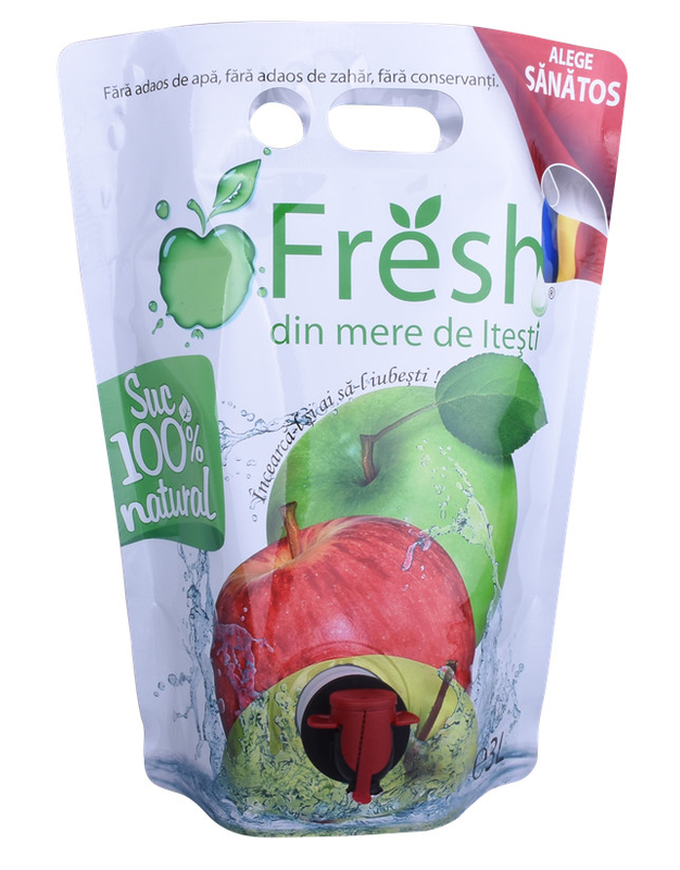 Emballage de vin 2L avec du jus de ruban adhésif imprimé