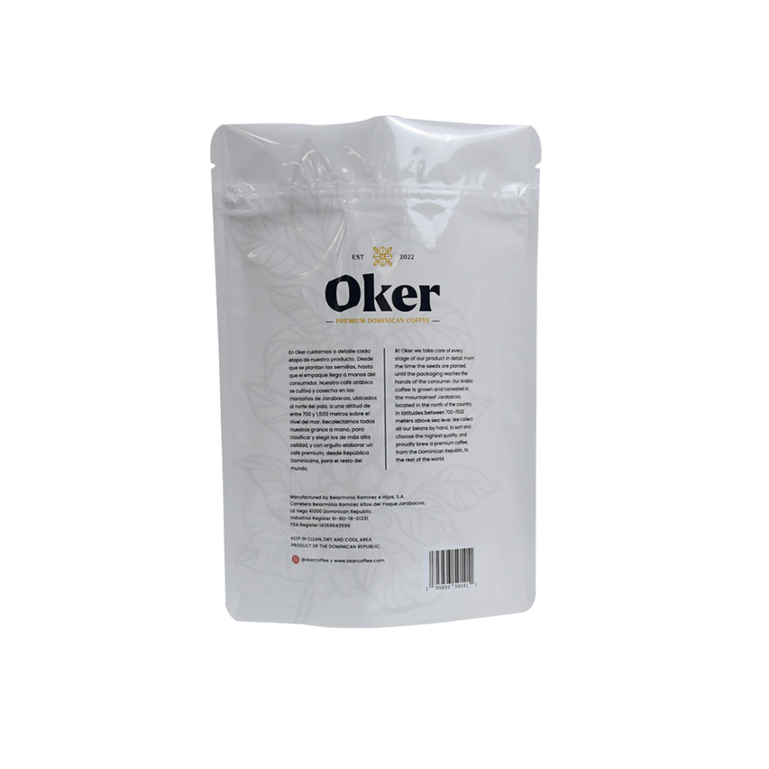 Logo personnalisé recyclé biodégradable stand up sachets douanes sacs emballage de café en gros