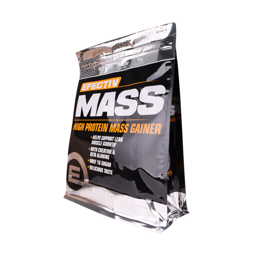 Sac capsule mylar en plastique à glissière pour chats