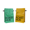 Tailles de tailles en plastique sac de 12 oz sacs de sac à café de gousset de café