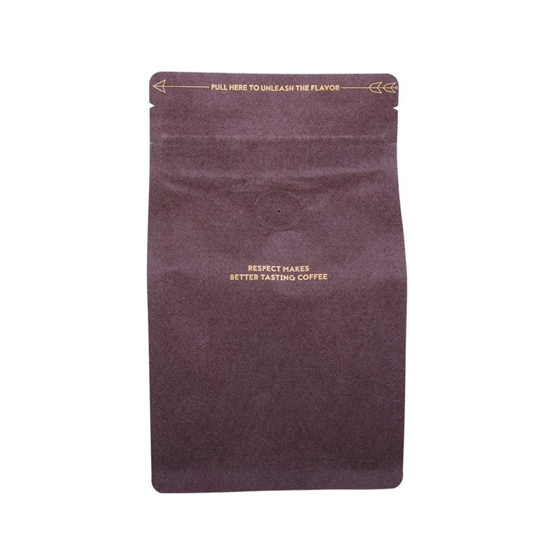 Sacs de joint de chaleur kraft rond bon marché