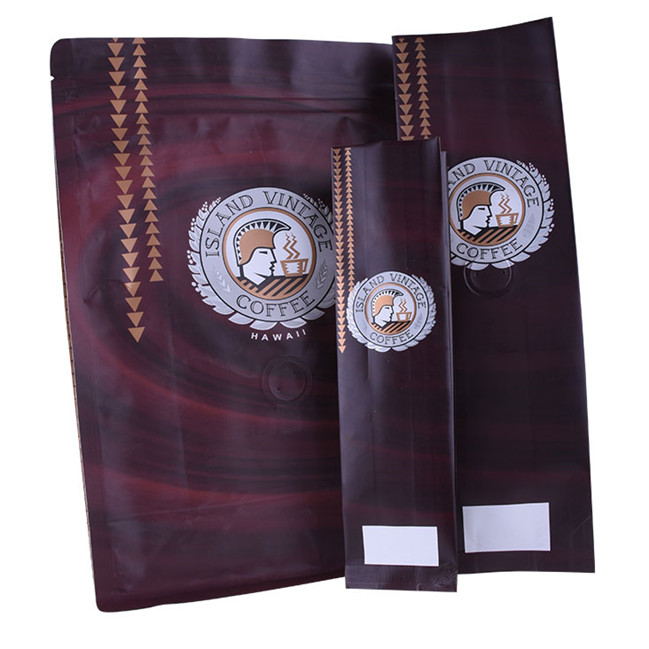 Gravure imprimerie colorée de qualité alimentaire en aluminium barrière de papier d'aluminium stand up ziplock poche