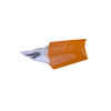 Food Ziplock Tear Notch Colored Zip Lock Matière renouvelable Sac d'emballage