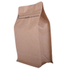 Ziplock de haute qualité Clear Fot Bottom Kraft Paper Bag Wholesale