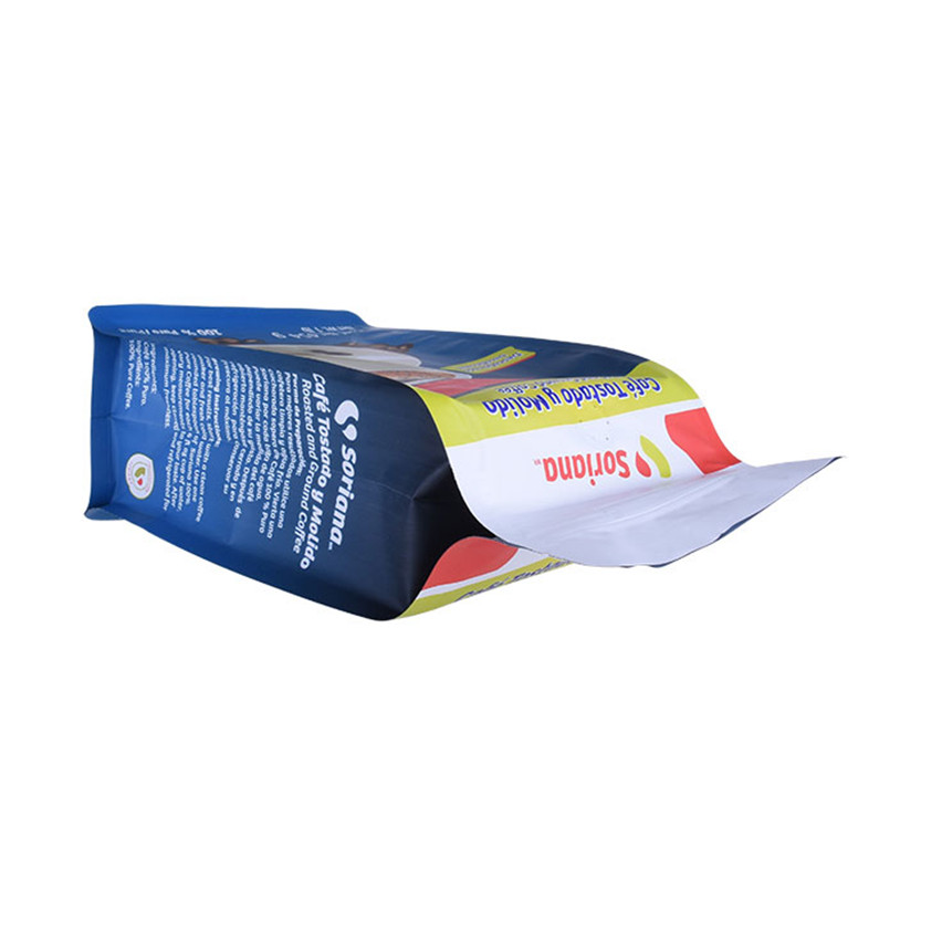 Excellente qualité Sceau de chaleur en aluminium plat en aluminium Sac à café à fermeture éclair à fermeture éclair