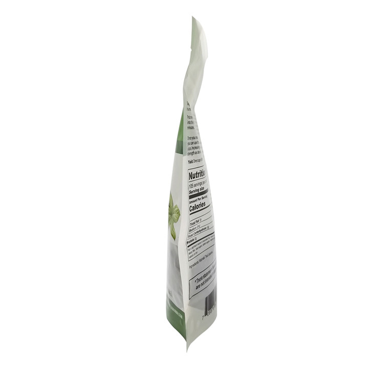 Eco Transparent personnalisé Stand Up Ziplock Top Coffee Bag
