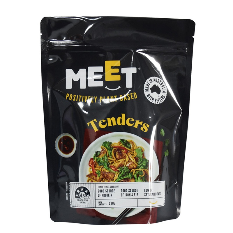 Logo personnalisé Eco Friendly Stand Up Emballant Bag de nourriture en gros