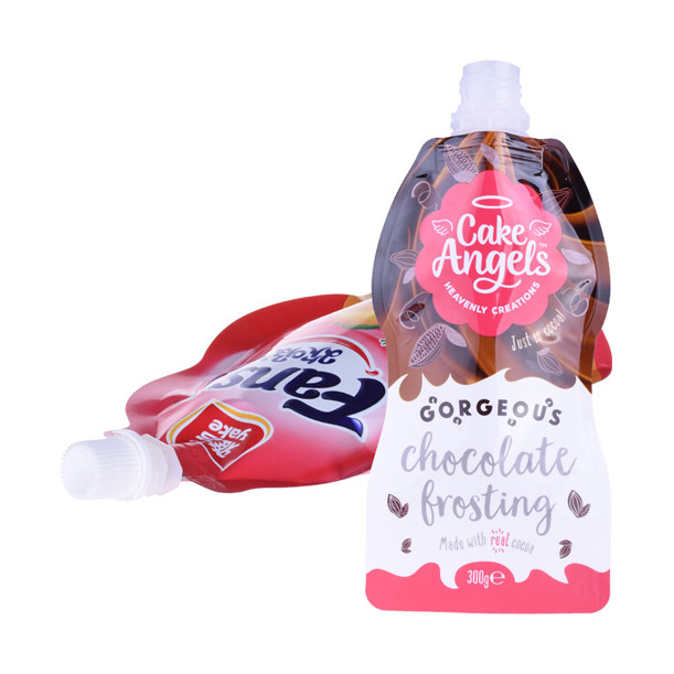 Poux de bec de forme de bouteille de bouteille de bouteille laminée entièrement recyclable Spout