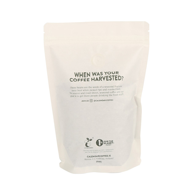 Logo personnalisé Humiture Proof Recycled Paper Stand Up Food Food Zipper Emballage