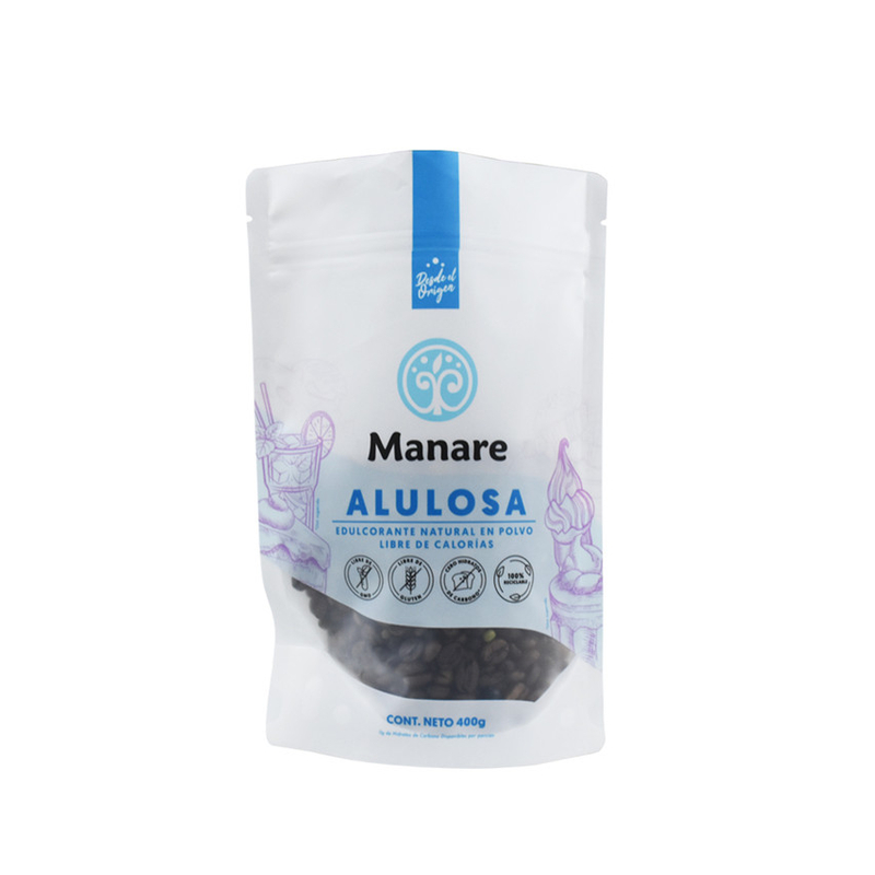 Sac de poche de poche stand up Pouch pour nourriture à imprimé de haute qualité.