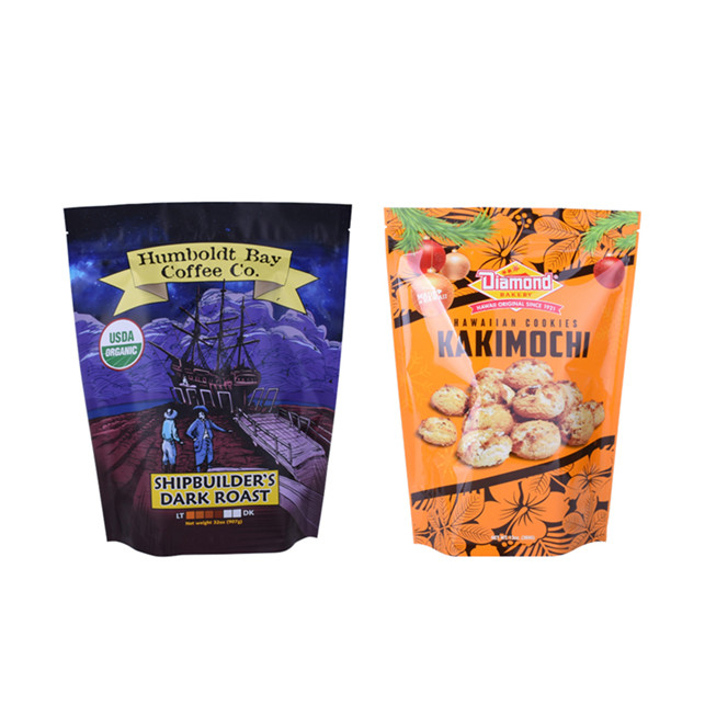 Sac de collation d'emballage de chocolat de recyclage imprimé avec le logo
