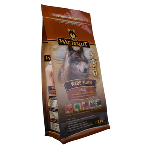 Emballage de nourriture pour chiens personnalisée Dypack imprimé avec fermeture éclair