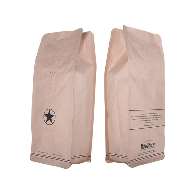 Emballage bio pour grain de café 1lb avec valve