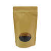 Compostic Brown Kraft Paper Stand Up Socle Pouchage d'emballage de café 