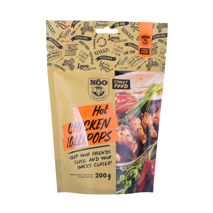 Sac d'emballage alimentaire exquis Top Seal