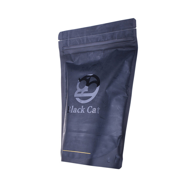 Sacs d'emballage de graines vides au toucher doux avec logo personnalisé